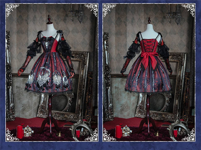 Mirror Mirror~ Gothic Lolita OP/JSK Dress -Pre-order Closed