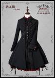 Luna Planetarium -Dimples of Evil- Vingtage Double-sided Woolen Trench Coat -Ready Made