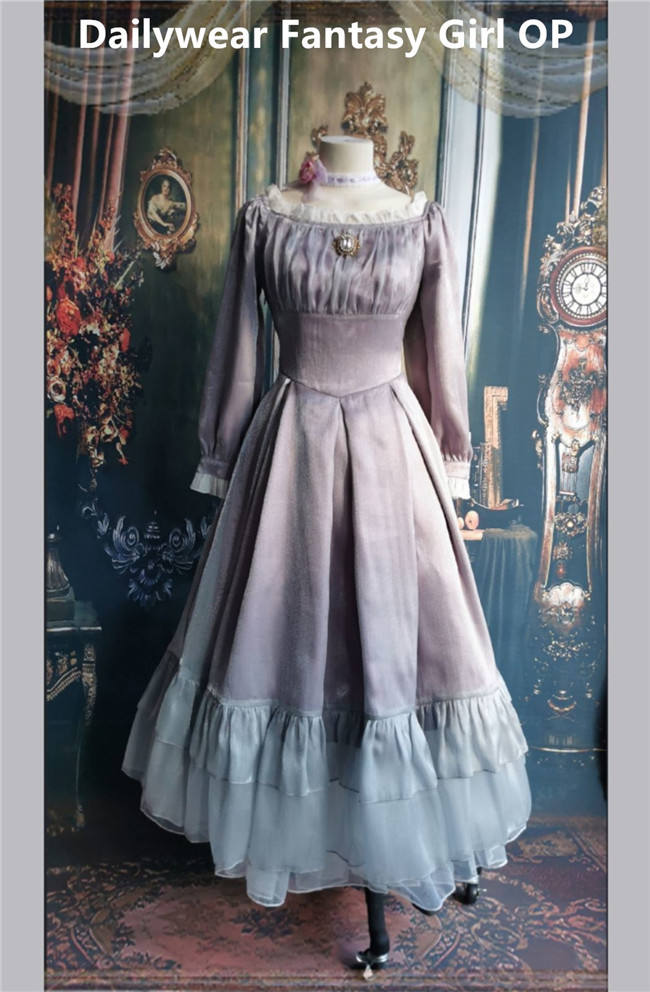 Sissi Promise Anniversay Reward Elegant Dailywear Lolita OP -Ready Made
