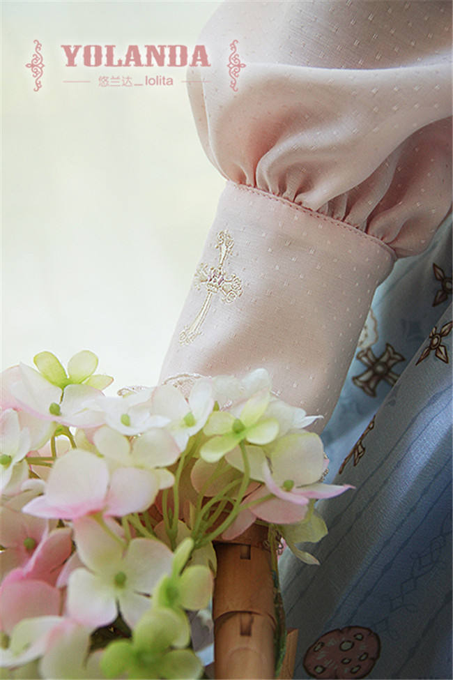 Yolanda -Benny's Herbology- College Style Lolita Embroidery Blouse