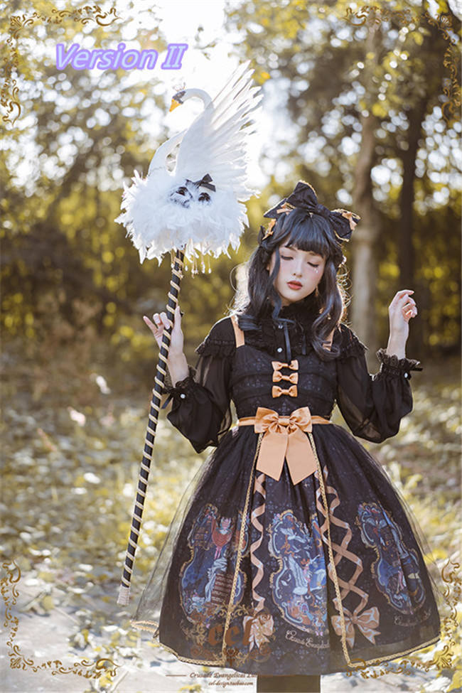 CEL The Dream of Wild Swans~ Elegant Lolita JSK 2 Versions