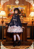 The Fair of Camelot~ Lolita Long Sleeves High Waist OP -Pre-order Closed