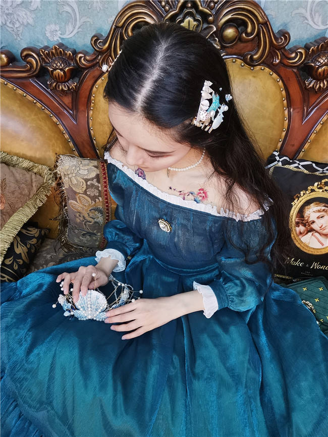 Sissi Promise Anniversay Reward Elegant Dailywear Lolita OP -Ready Made