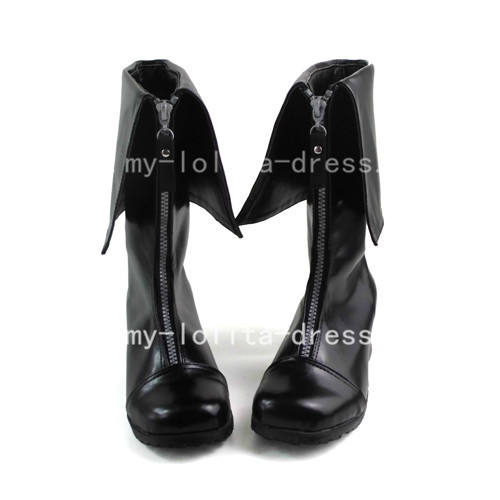Gothic Steins Gate Makise Kurisu Boots