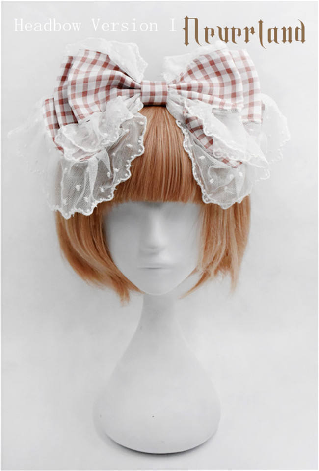 Not Stripe~ Sweet Gingham Lolita OP Dress off