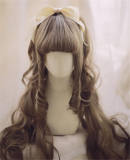Pastoral God Afternoon~ Lolita Long Curls Wig 80cm