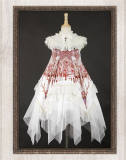 Reflection Church~ Gothic Lolita Printed JSK Dress Set