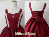 Rose and Cross Embroidery Lolita JSK Dress -Pre-order Closed