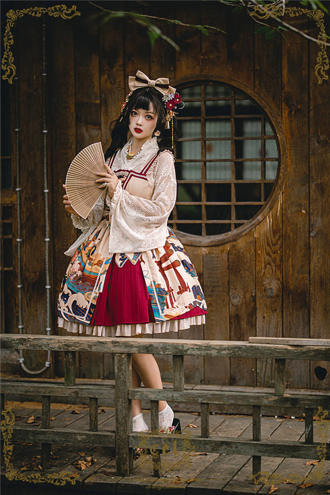 CEL Lolita ~Kaiseki Island Lolita JSK Normal Waist -Ready Made