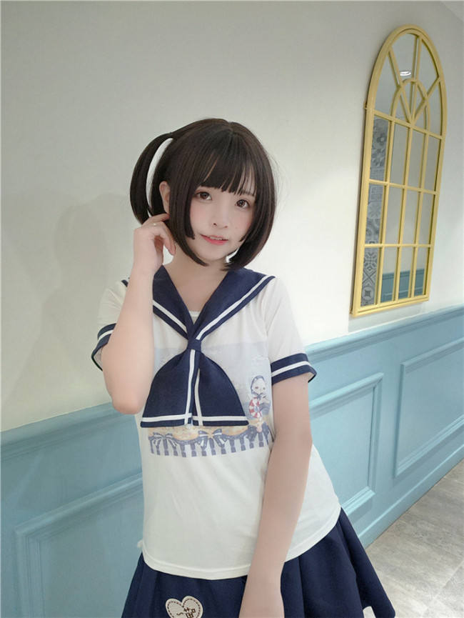 Tommy Bear ~ Kitty Sailor Cute Lolita JSK