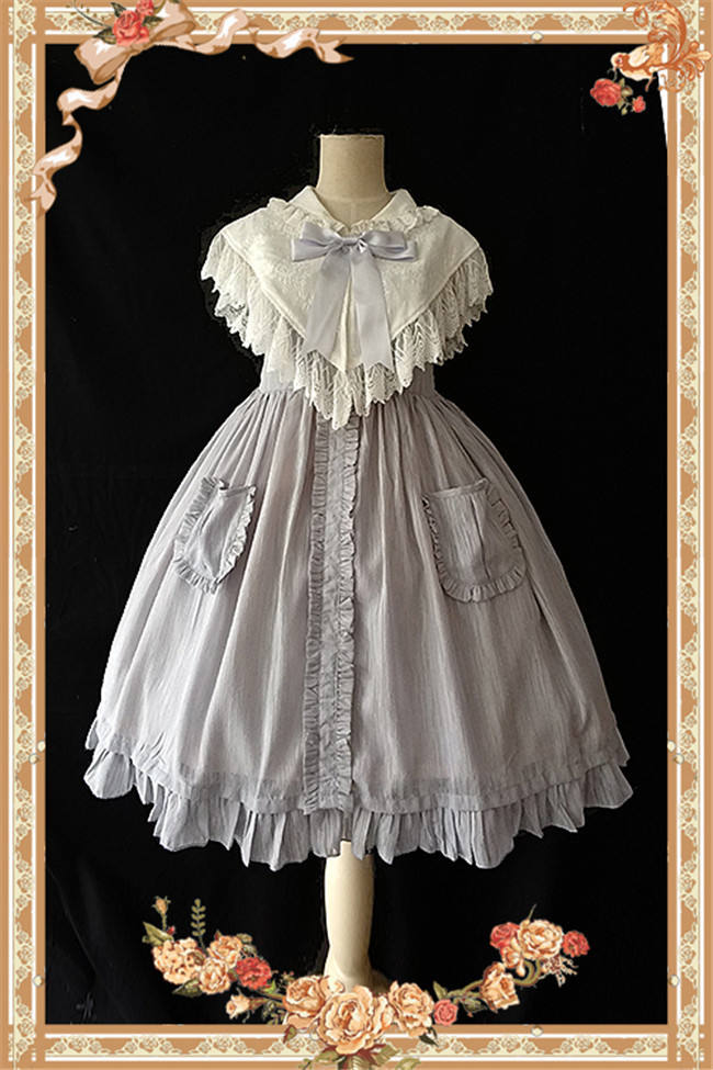 Jenny Cookies~ Pure Cotton Babydoll Style Lolita JSK Dress