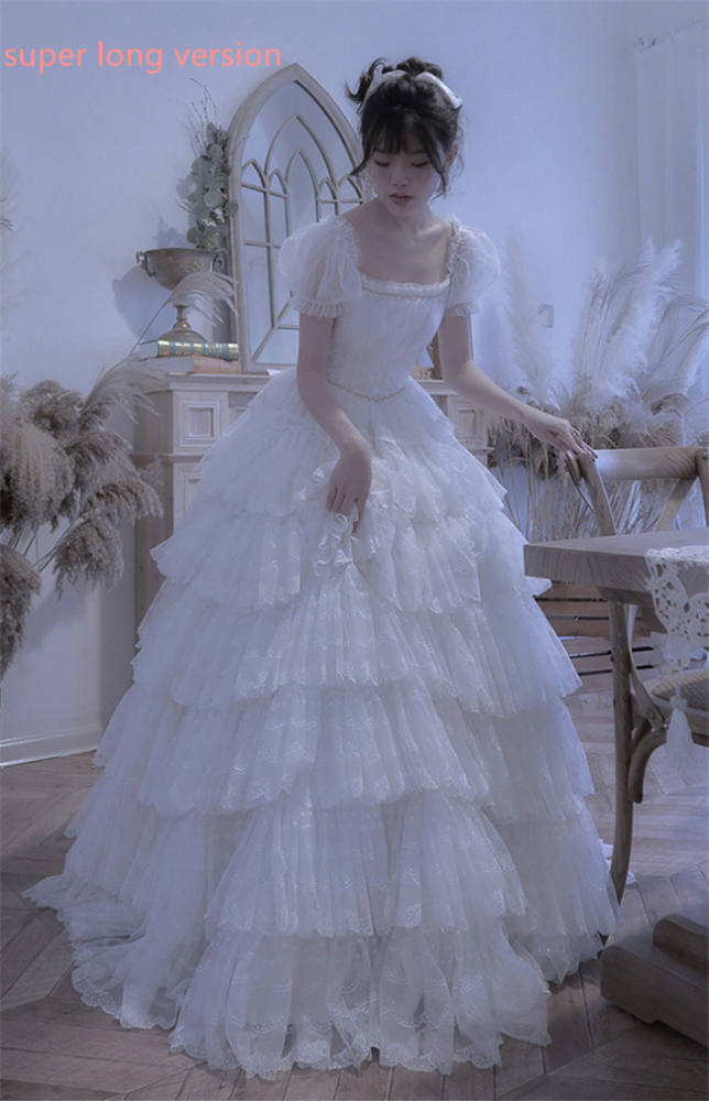 Moon Lover ~ Elegant Lolita OP Bridal Design -Pre-order