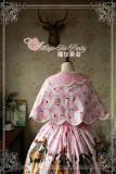 The Squirrel Couple‘s Afternoon~Lolita Printed Cape
