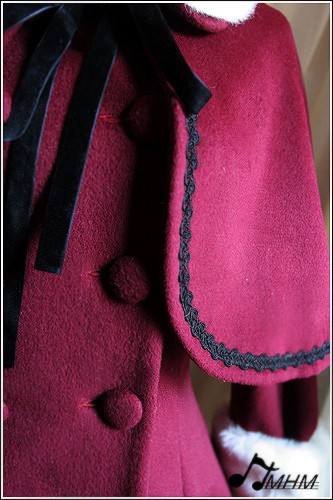 Classical Lolita Long Coat and Cape Four Colors