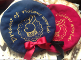 Vision World ~Sweet Bunny~ Embroidery Lolita Beret