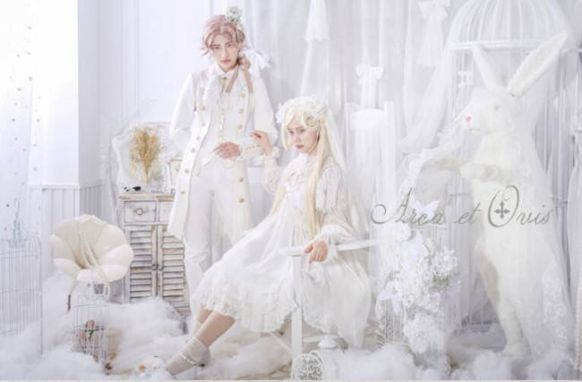 Vintage Gothic Ouji Lolita Jacket -OUT