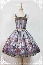 Neverland Lolita ~Steampunk Cat~ Lolita Normal Waist JSK Dress