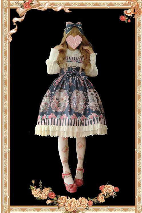 Flower Fairy~ Sweet Lolita JSK + Headbow - In Stock