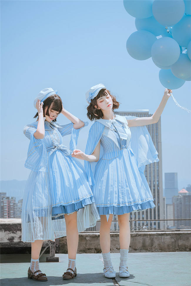 Rabbit Teeth ~The Girl Who Skip Class Lolita Dress Black L In Stock