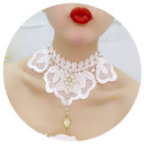Baroco Style~Vintage Lace Collarbone chain Lolita necklace-out