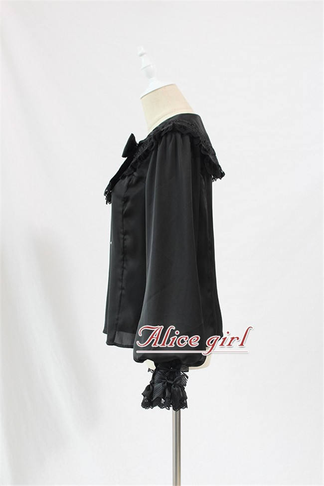Mola Fan Collar Lace Lolita Blouse -Ready Made