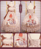 Magic Tea Party ~Kimono Style Lolita JSK Version II -Ready made