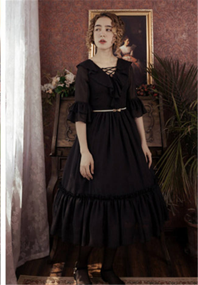 Miss Sicily~ Vintage Lolita OP Dress -Pre-order Closed