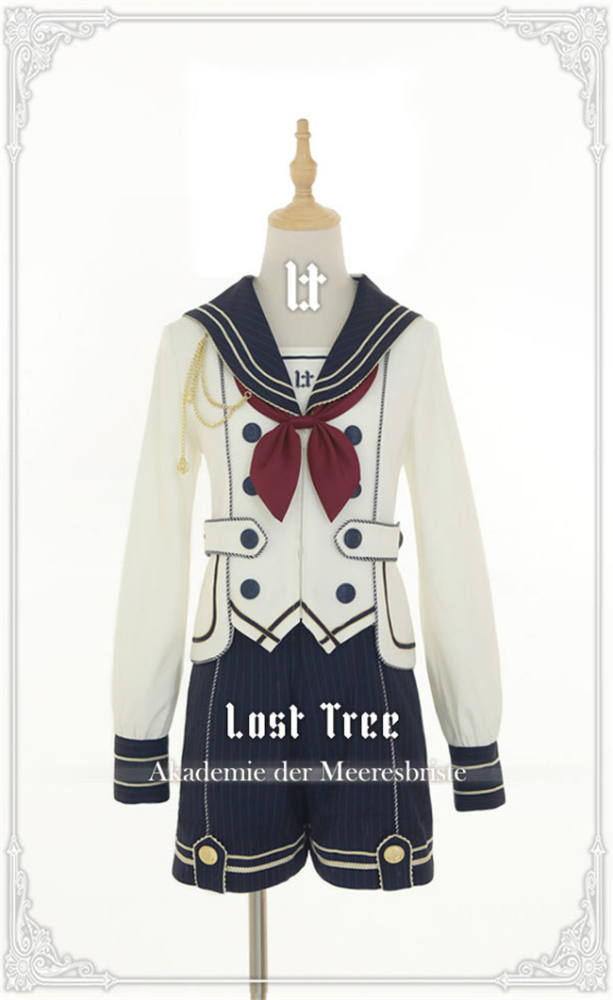 Akademie der Meeresbrise~ Ouji Lolita Top+Short Pants Set