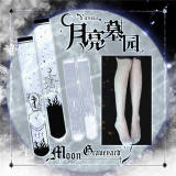 Moon Graveyard~ Gothic Lolita Knee-high Socks