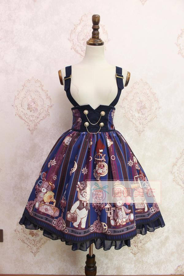Alice Girl~ Steampunk Bear&Gear~ Lolita Salopette