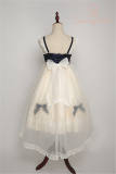 White Snow~ Elegant Neckline Lolita JSK -Pre-order Closed