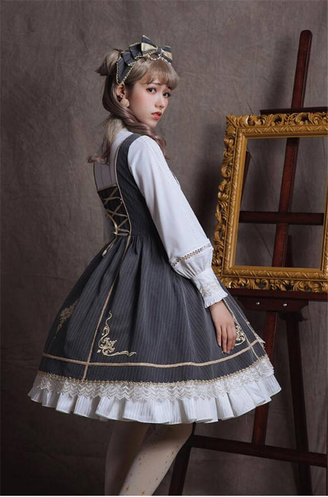 College of the Sacred Glory Cross~ Classic Lolita OP -Ready Made