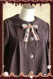 Chocolate Spork ~ Embroidery Thickening Lolita Coat -Special Price out