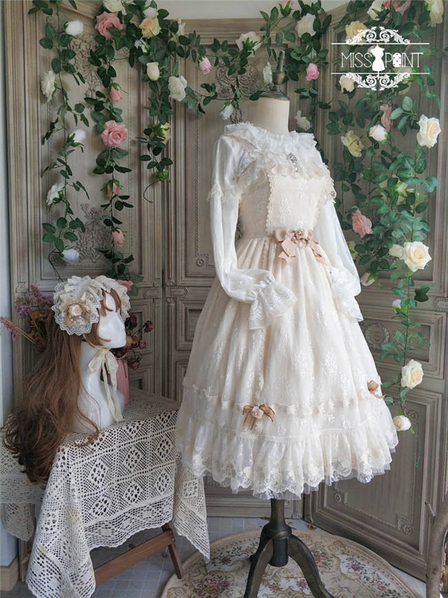 Dawn Maiden~ Vintage Classic Lolita JSK Ready Made