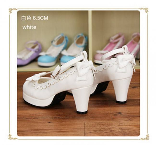 Angel's Wings Sweet Lolita Heel Shoes