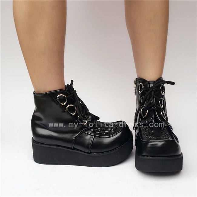 Velvet Straps Lolita Shoes