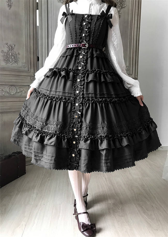 Little Dipper Mary~ Classic Front Open Design Lolita JSK Ready made-In Stock