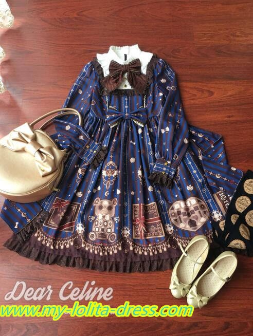 Valentine's Chocolate~ Sweet Lolita OP/JSK -Ready Made
