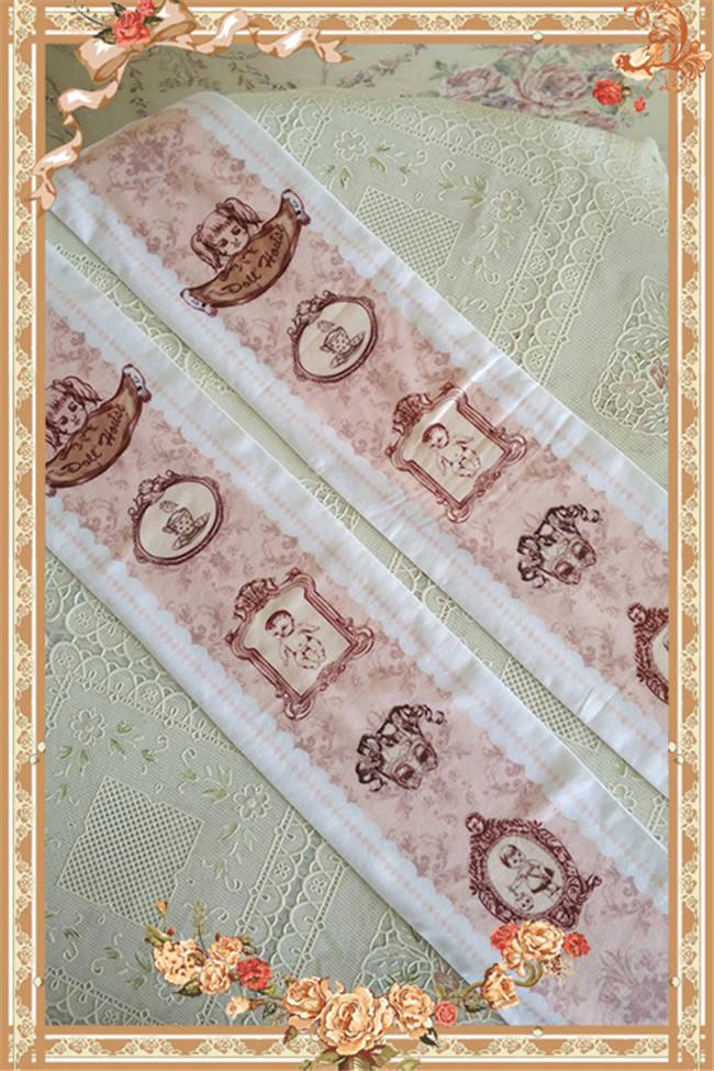 Infanta Broken Doll Fake Two Pieces Lolita JSK -Ready Made