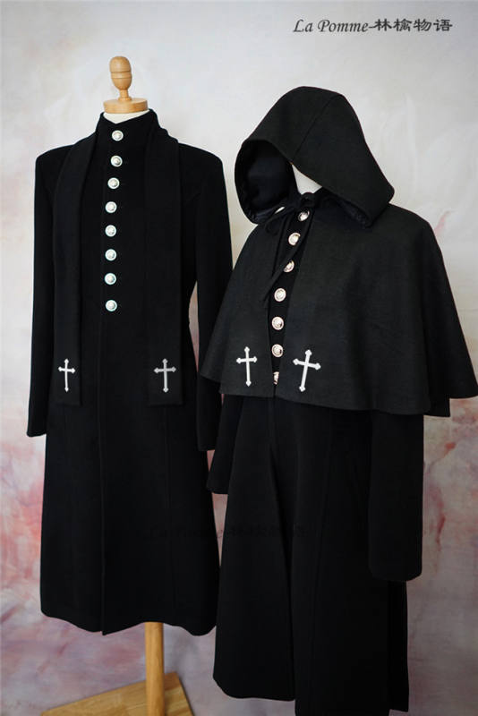 La Pomme ~Abstinence Series Stand Collar Lolita Coat