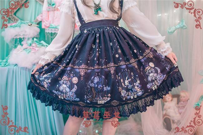 Alice in Wonderland~ Classic Lolita Salopette