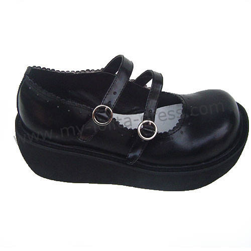Double Straps Lolita Shoes