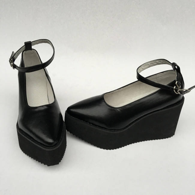Lady's Sweet Cream White Lolita High Platform