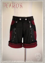 Little Deamon Vintage Quji Gothic Lolita Short Pants