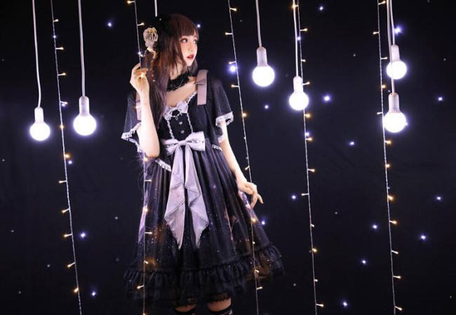 Grove Deer ~Stardust~ Lolita JSK + Capelet Set -Pre-order Closed