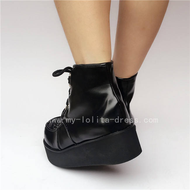 Velvet Straps Lolita Shoes