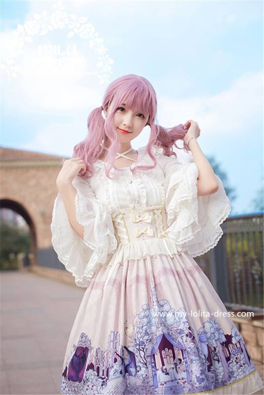 Sleeping Beauty~ Lolita High Waist Skirt