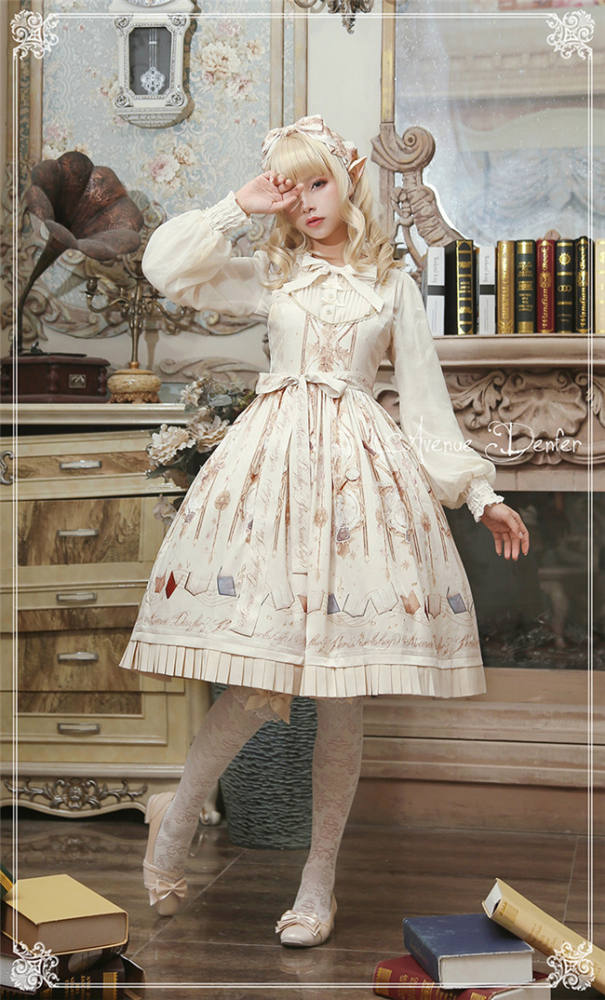 Fairy Workshops~ Classic Lolita JSK -Ready Made