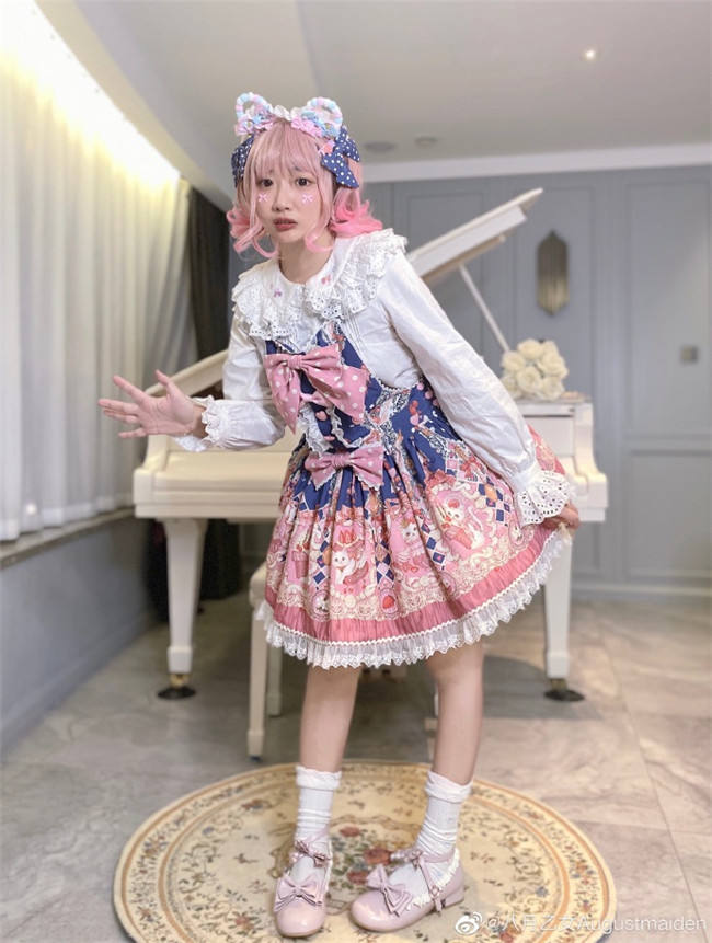 August Maiden ~Kittens & Berries Lolita Dresses -In Stock