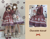 Chocolate Cookie ~Sweet Lolita OP -Ready Made